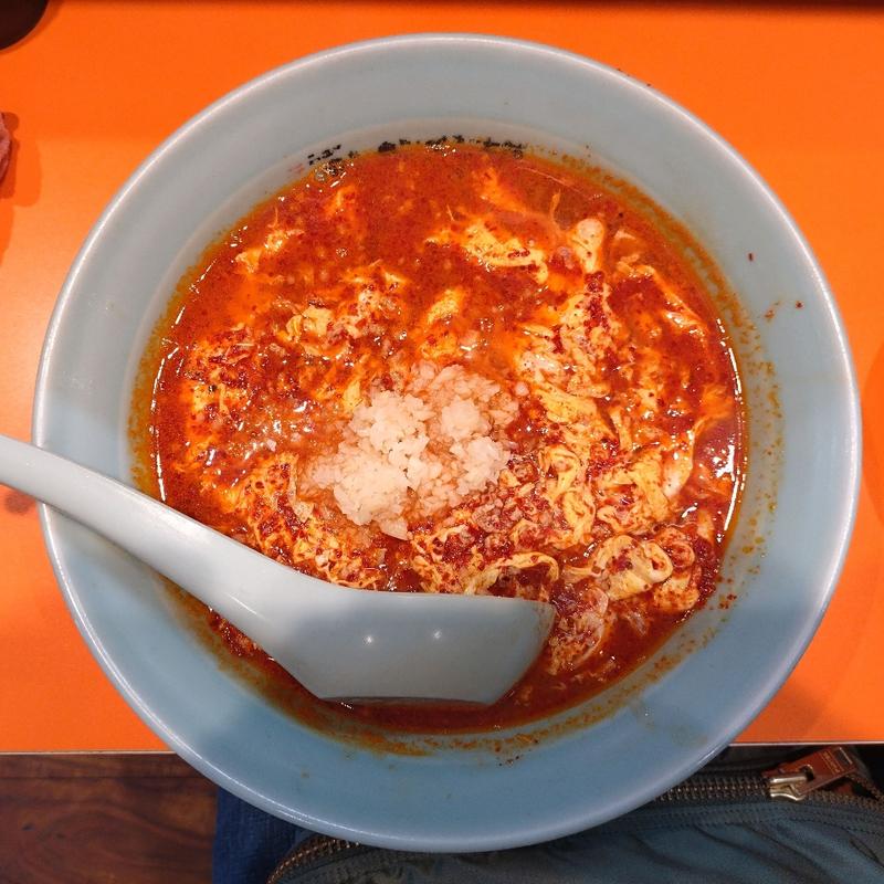 タンタンメン　たまごダブル　ニンニクダブル(元祖ニュータンタンメン本舗 武蔵小山店)