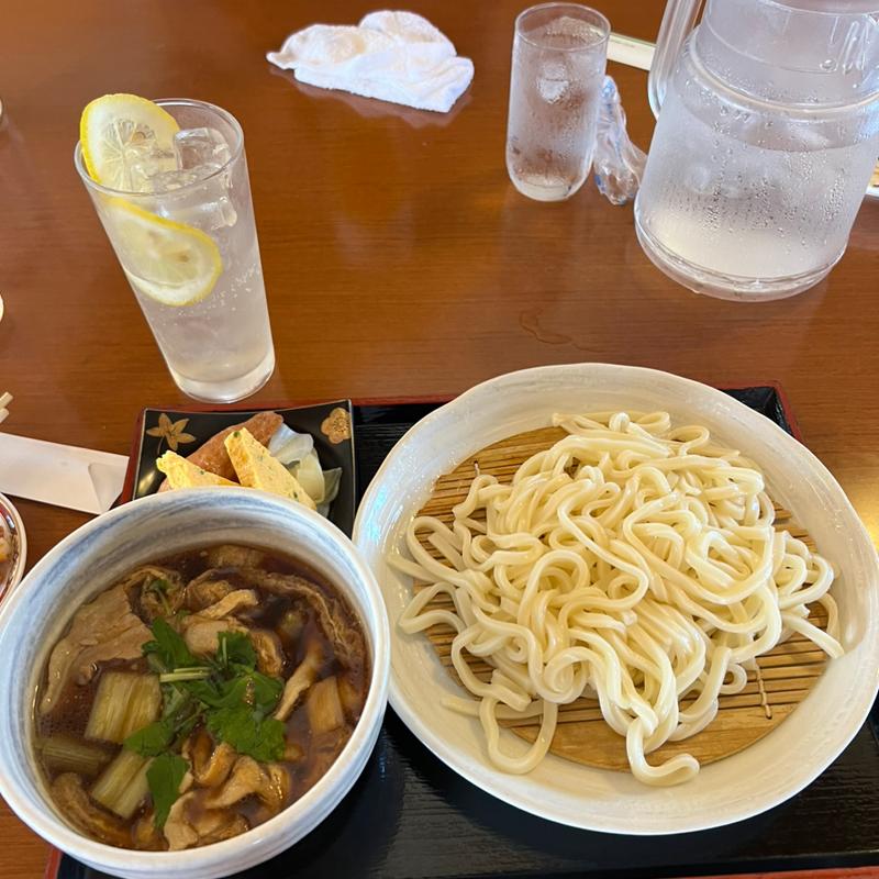つけ汁うどん(星の宮カントリー倶楽部レストラン )