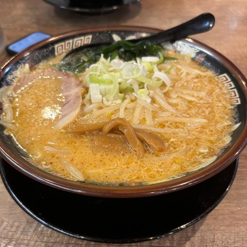 ガッツリスープ味噌ラーメン(北海道らーめん 熊源)