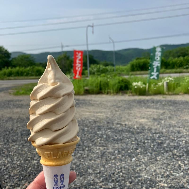 珈琲ソフトクリーム(べこちちファクトリー)