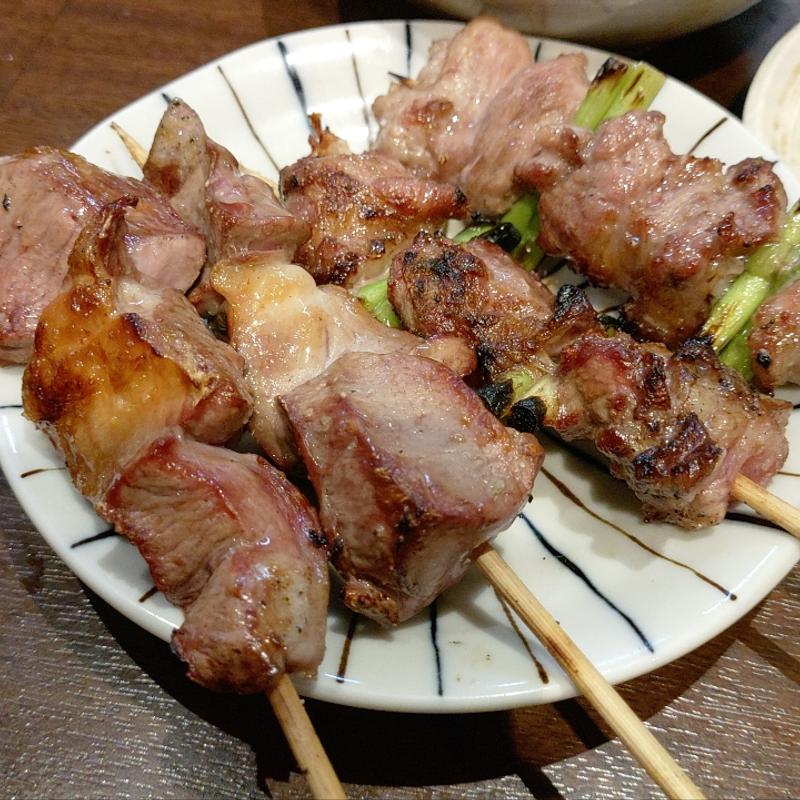 もつ焼きおまかせ塩(さと村 金町店)