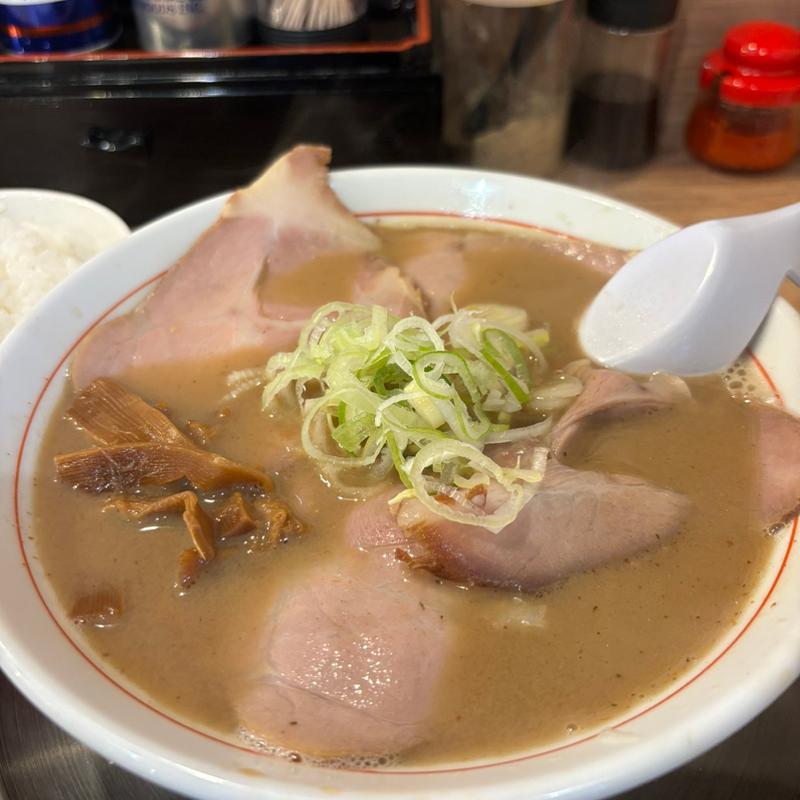 濃厚煮干しチャーシュー(中華そば 文四郎 浪岡店)