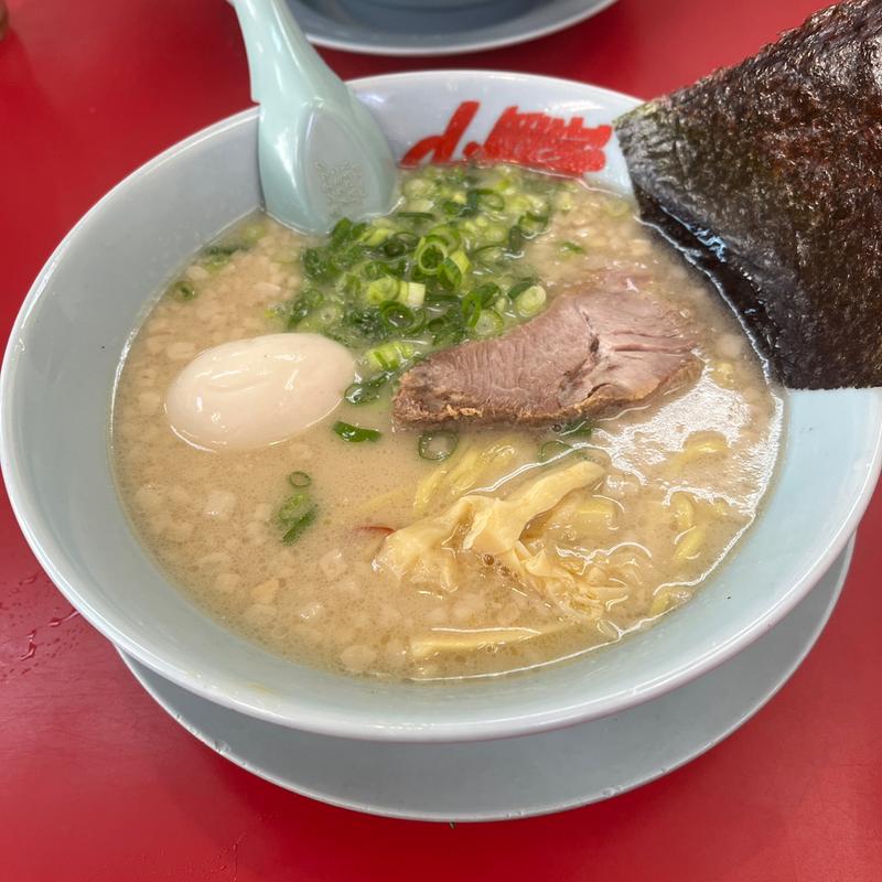 プレミアム塩とんこつ(ラーメン山岡家 北九州店)