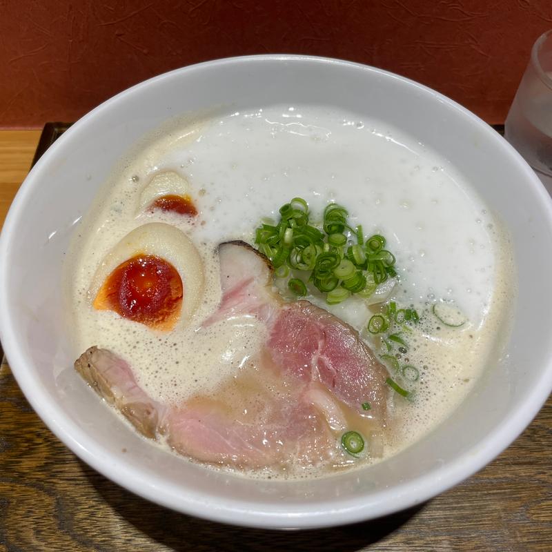 味玉ふく流ラーメン(ふく流らーめん 轍 寺田町総本家)