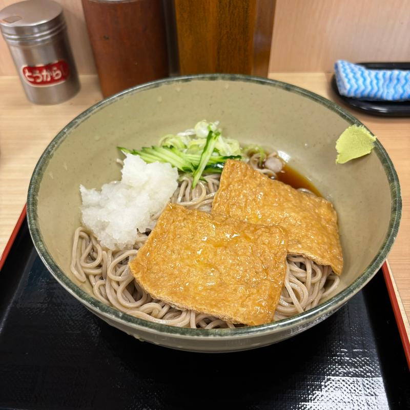 冷やしきつね(名代 箱根そば 海老名店)