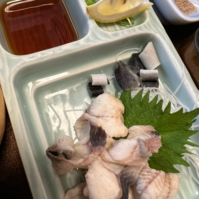 鰻の洗い(うな勢)