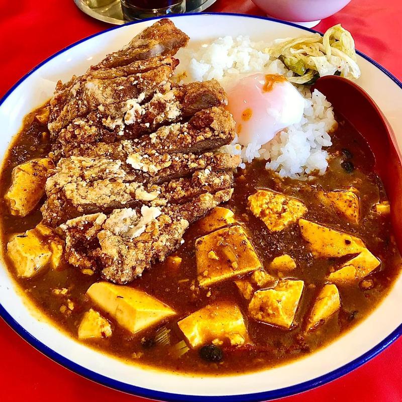 排骨麻婆カレー飯(生駒)