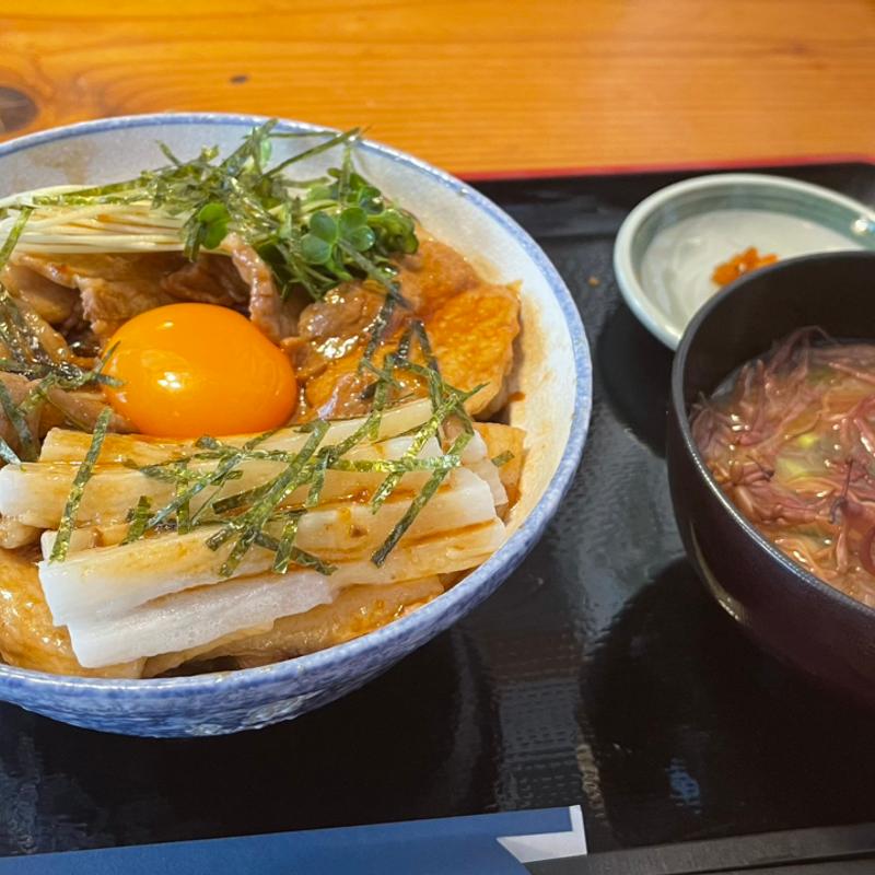 バラ焼き丼(キッチンあすなろ )