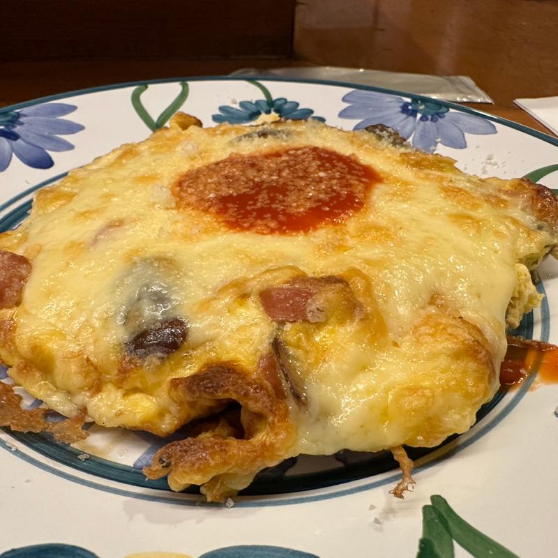 銀杏とさつま芋のフリット(伊太利亜食堂ラ・アマーティー)