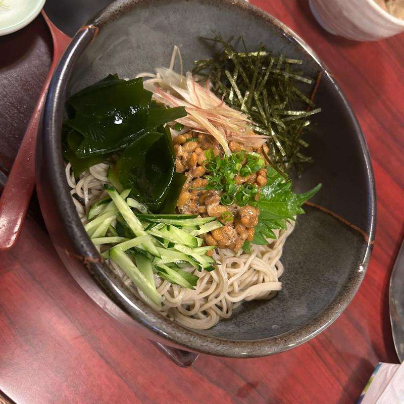 納豆冷やしそば(一両 )