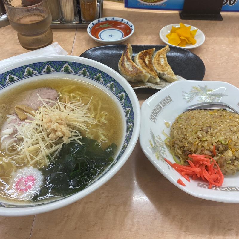 醤油しょうがラーメン丸セット(めん丸豊富店 )