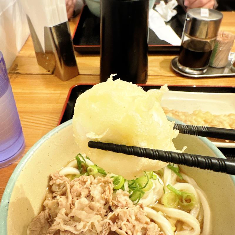 半熟卵天(おにやんま 中目黒店)