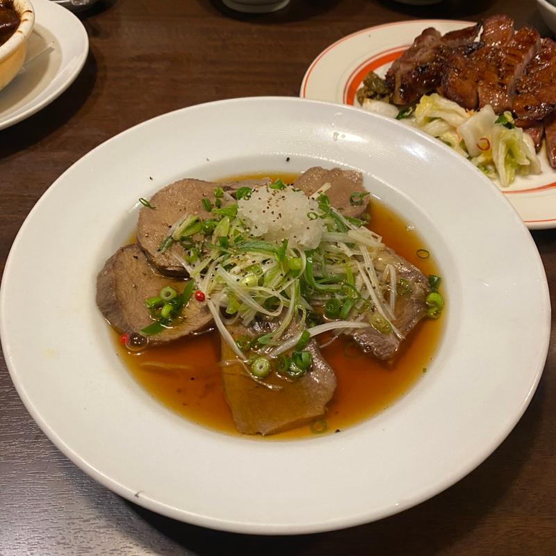 ゆで牛タン(牛たんの一仙 （ぎゅうたんのいっせん）)