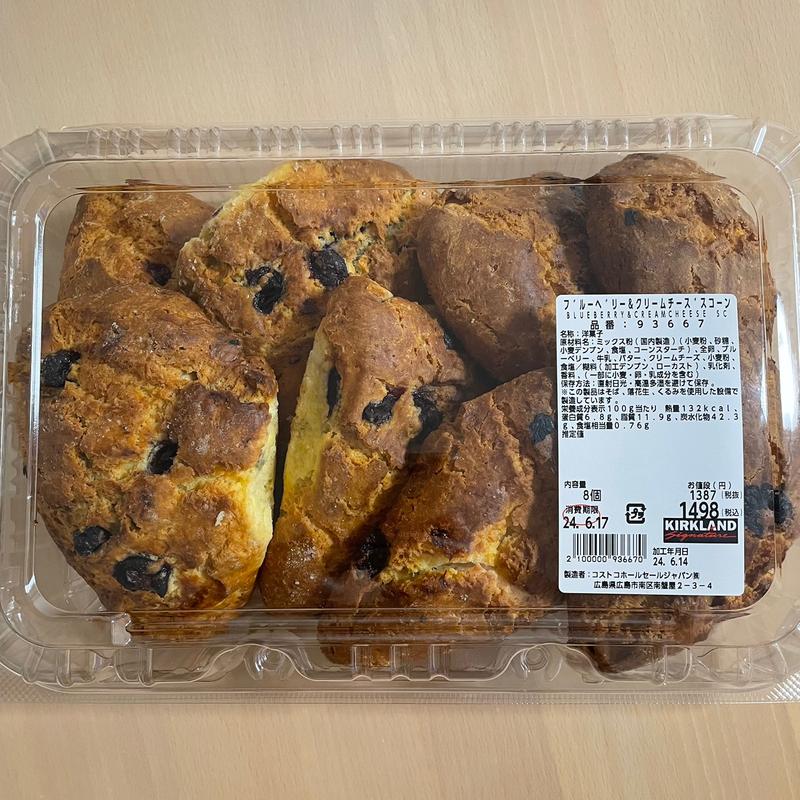 ブルーベリー＆クリームチーズスコーン(コストコ 広島倉庫店 )