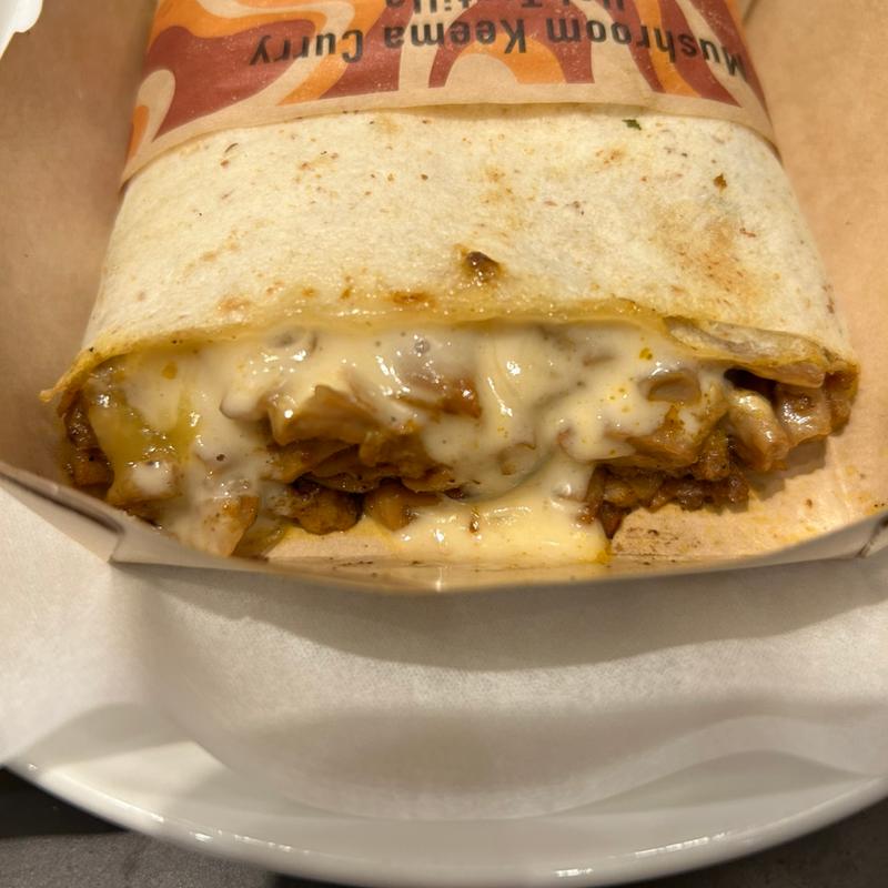 きのこのキーマカレーホットトルティーヤ(スターバックスコーヒー 札幌南一条店)