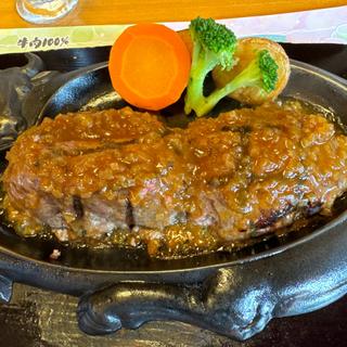 げんこつハンバーグランチ(炭焼きレストランさわやか 吉田店 )