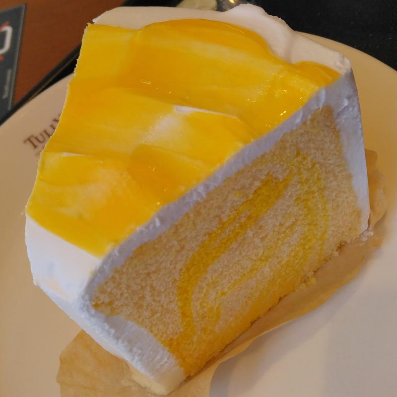 宮崎県産 日向夏のシフォンケーキ(タリーズコーヒー シャポーロコ平井店)