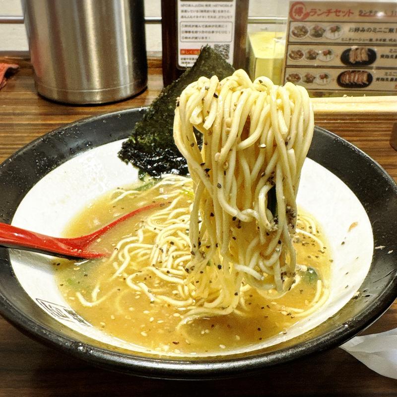 細麺替玉(百麺 中目黒 （ぱいめん）)