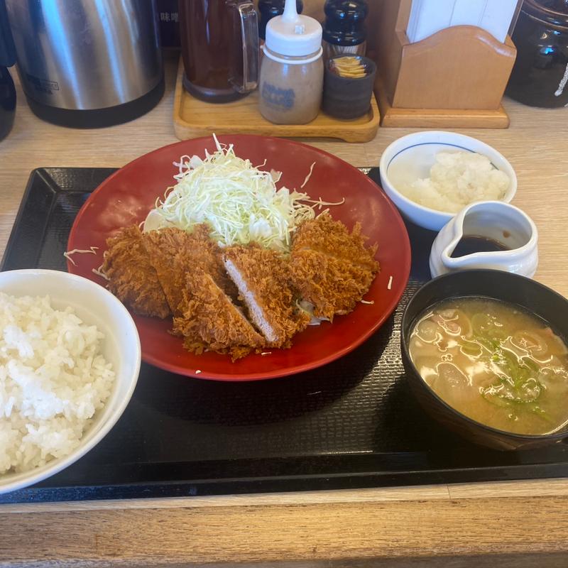 おろしヒレカツ定食(かつや 愛知津島店)