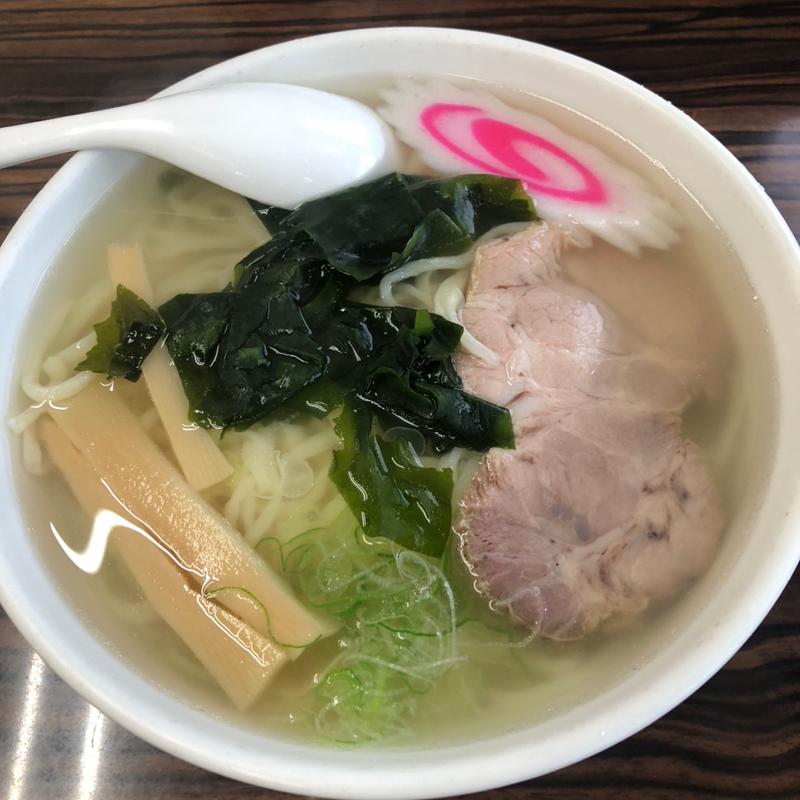 塩ラーメン【手打ち麺】(足利麺 )