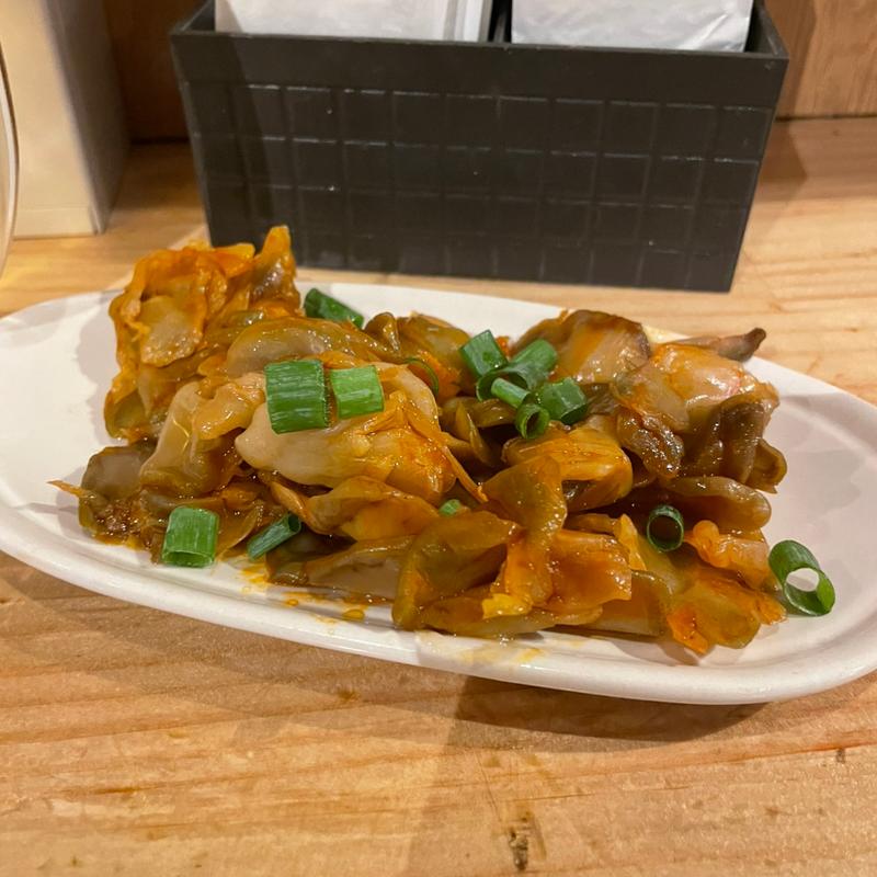 ザーサイ(一品居 蘭州牛肉麺)