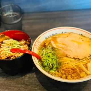 燈定食(尾道ラーメン燈 高島店)