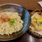 季節のかきあげぶっかけうどん
