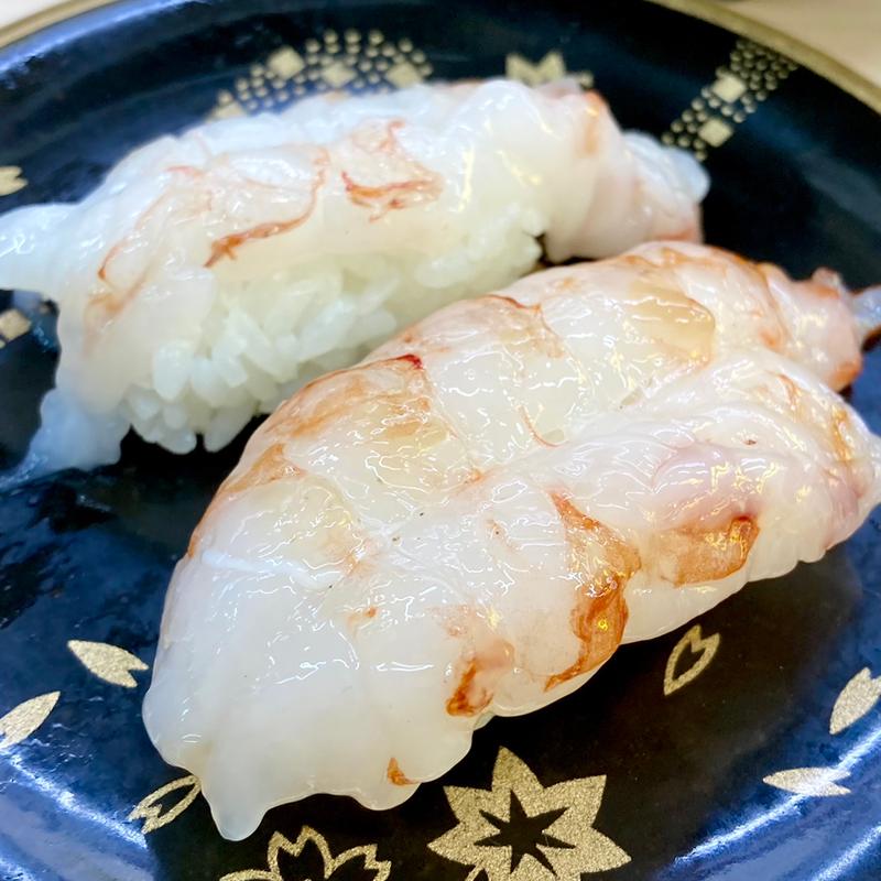 特大くるまえび(回転ずしとら)