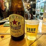 サッポロ赤星ラガー(大衆酒場 チャン栓チャン)