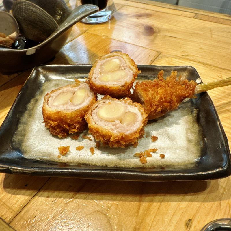 谷中生姜肉巻きフライ(大衆酒場 チャン栓チャン)