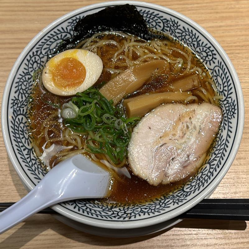 熟成醤油ラーメン(丸源ラーメン 熊谷新島店)