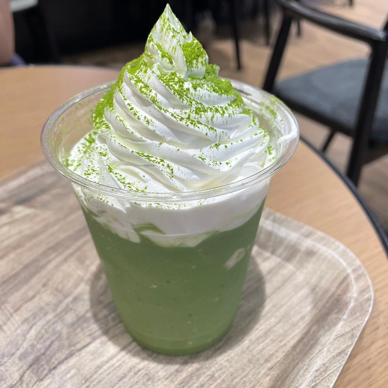 抹茶のスムージー(アンデルセンカフェ ひろぎんホールディングス本社ビル店)