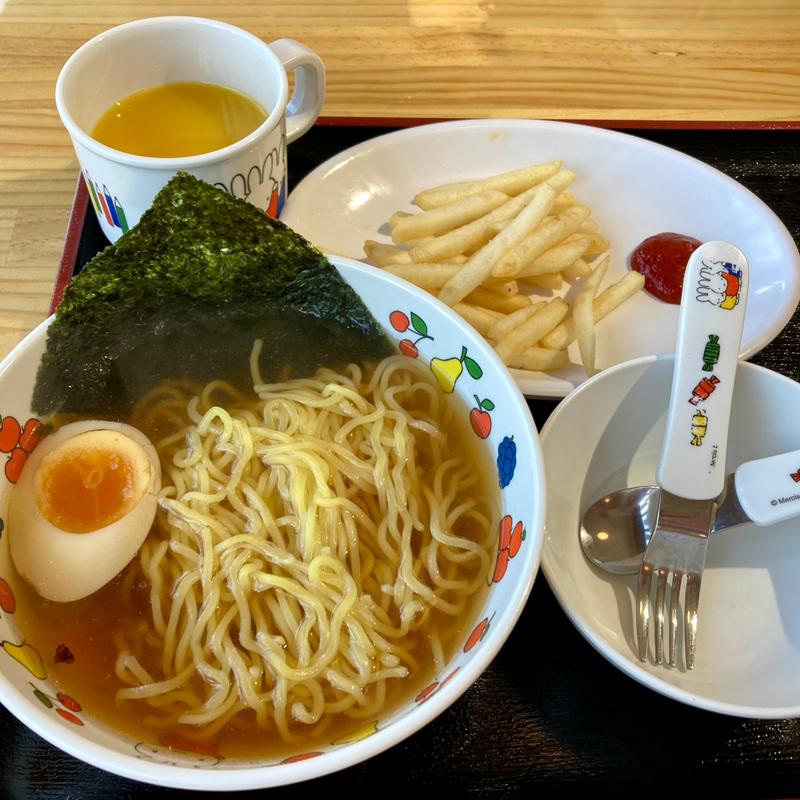 お子様ラーメンセット(北海道ラーメン・手作り餃子 かすが堂)