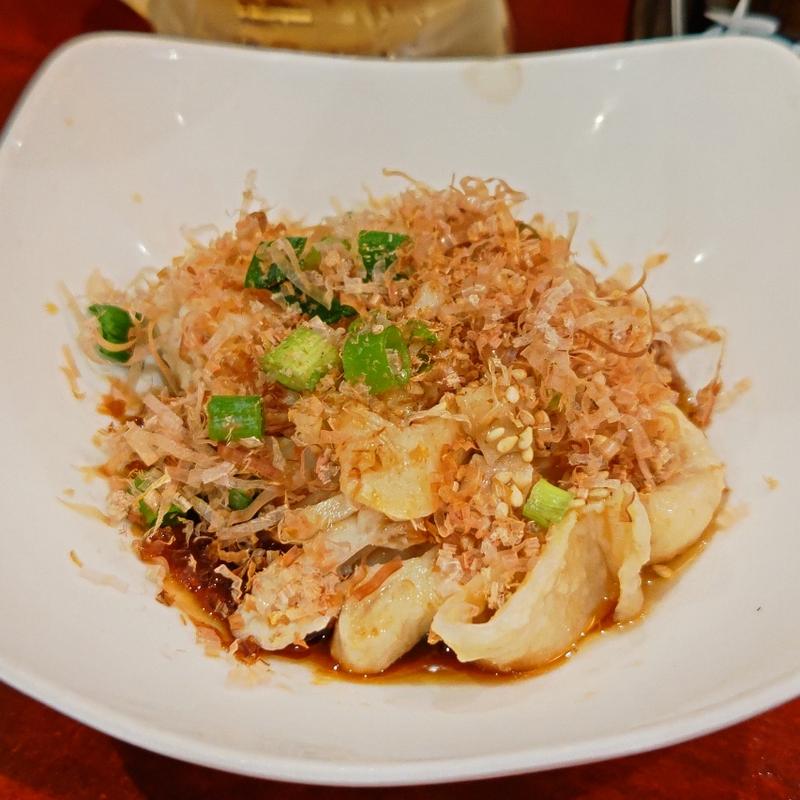 とり皮ポン酢(焼鳥まいちゃん)