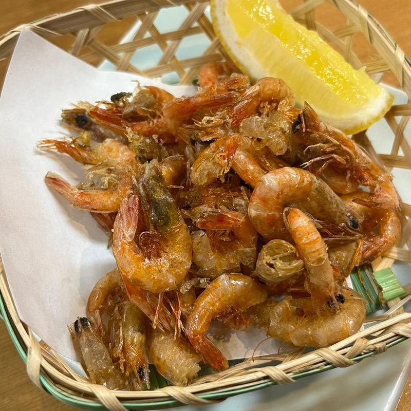 ざっこ海老の唐揚げ(むつ五郎 )