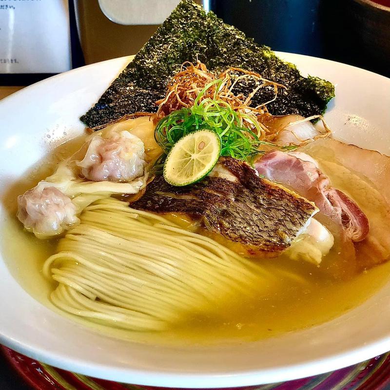 〜Pari Saku〜イサキのポワレをのせたらぁ麺 塩(Ramen Break Beats（ブレイクビーツ）)