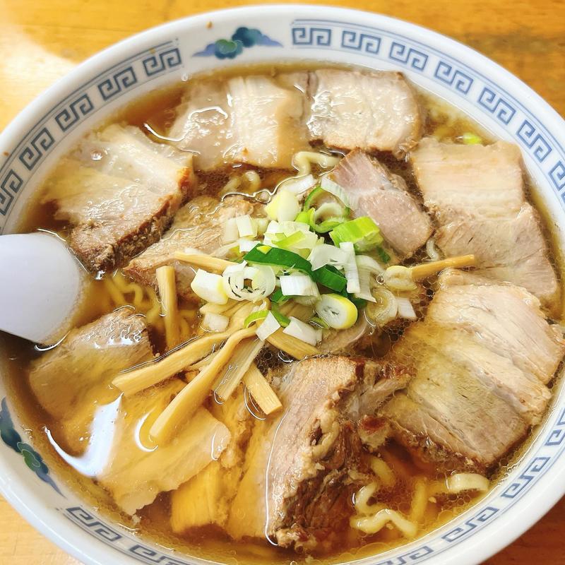 チャーシュー麺(喜多方ラーメン松(喜多方ラーメン老麺会加盟店))
