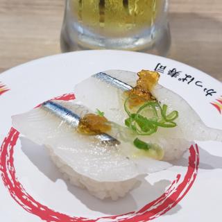 天然さより ポン酢ジュレ(かっぱ寿司 上大岡ミオカ店)
