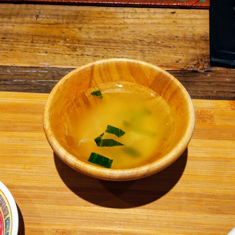 チャーハンスープ(横濱小籠包マニア)