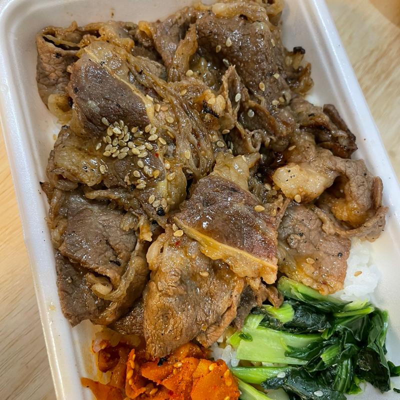 牛カルビ弁当(肉のヤマキ商店パトリア品川)