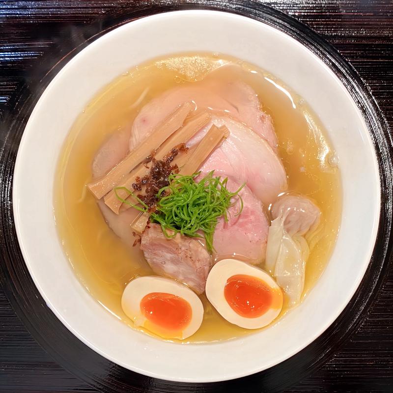 ちゃーしゅー麺 塩味(らーめん 鉢ノ葦葉)