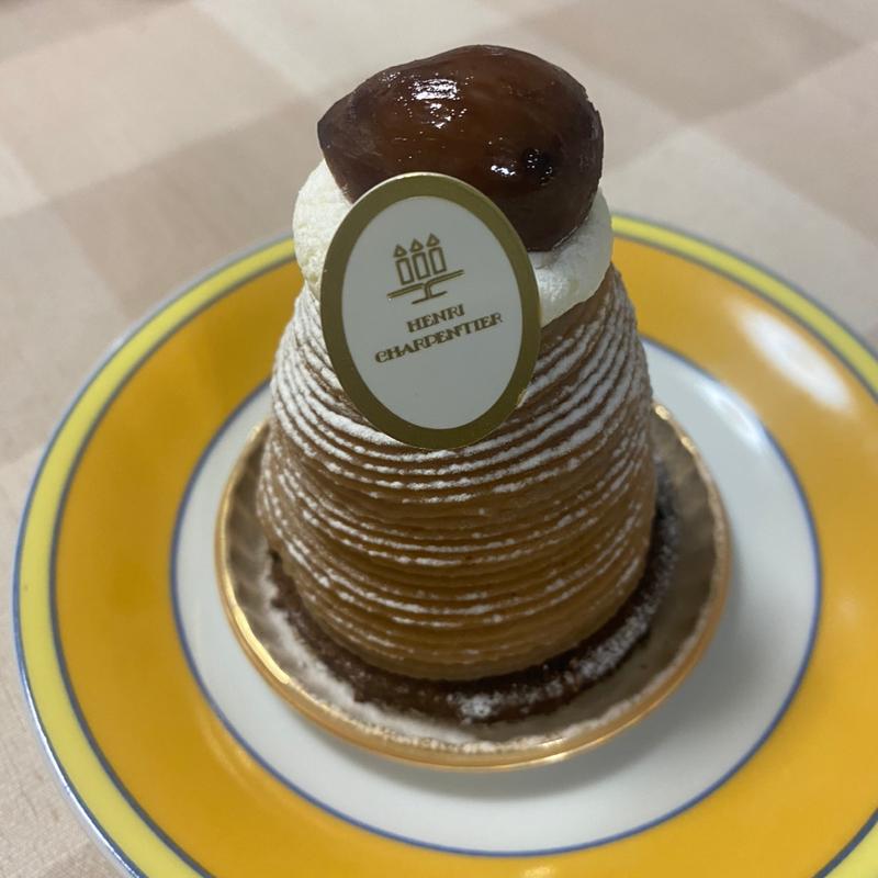 モンブラン(アンリ・シャルパンティエ 名古屋高島屋店)