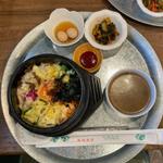 石焼ビビンバ定食(コリアンキッチン シージャ)