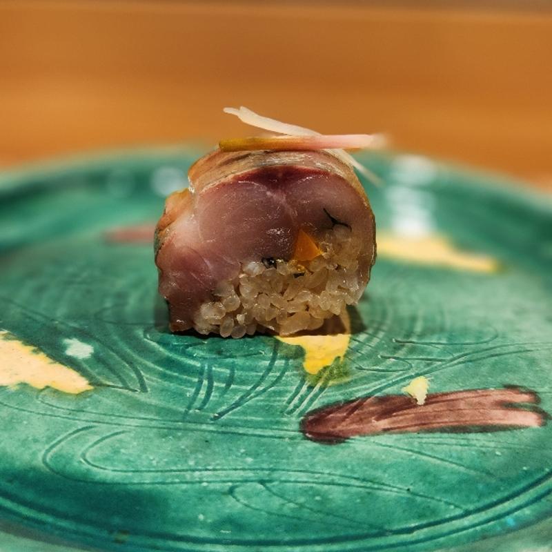 鯵の棒鮨(鮨処 池上)