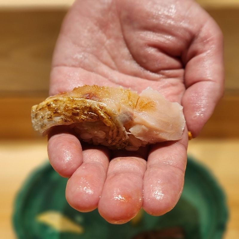 握り のどぐろ炙り(鮨処 池上)