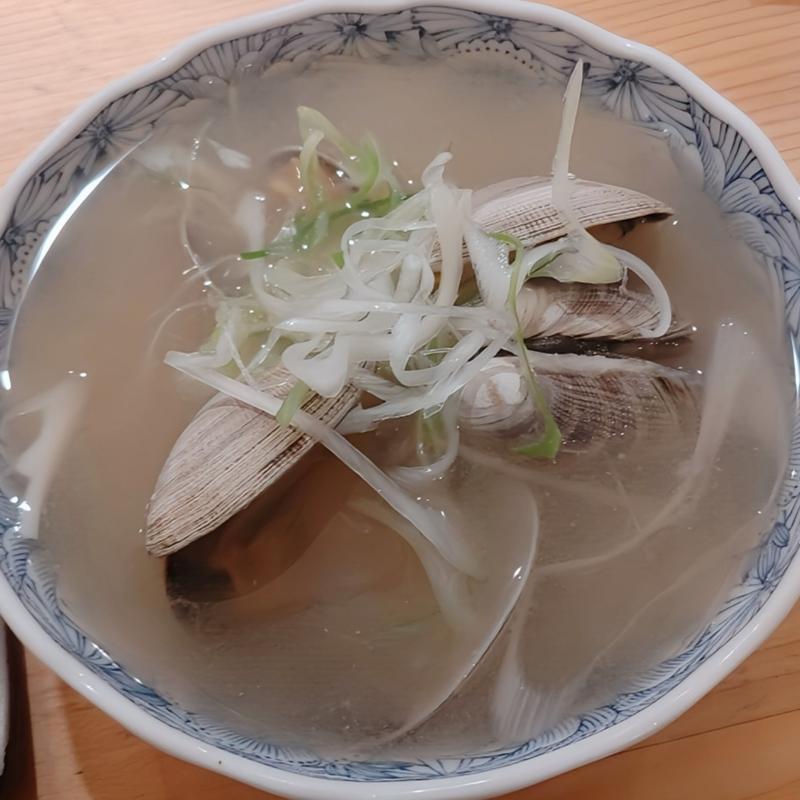 あさりの味噌汁(四季 花まる 時計台店)