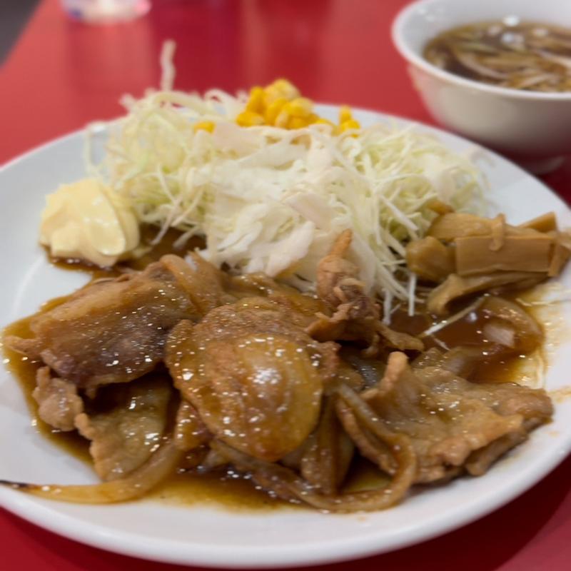 生姜焼き 単品(盛運亭)