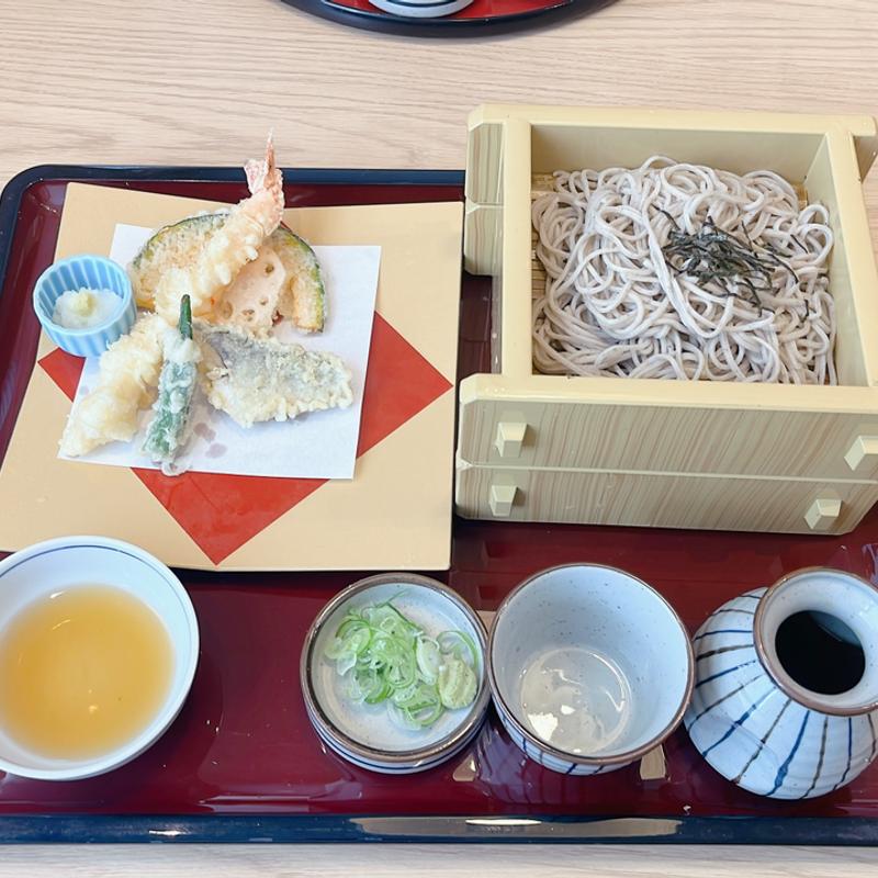 大海老ざるそば(和食麺処サガミ 亀岡千代川店)