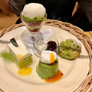 宇治抹茶のサマーアフタヌーンティーセット(アフタヌーンティー・ティールーム 東武百貨店船橋店)