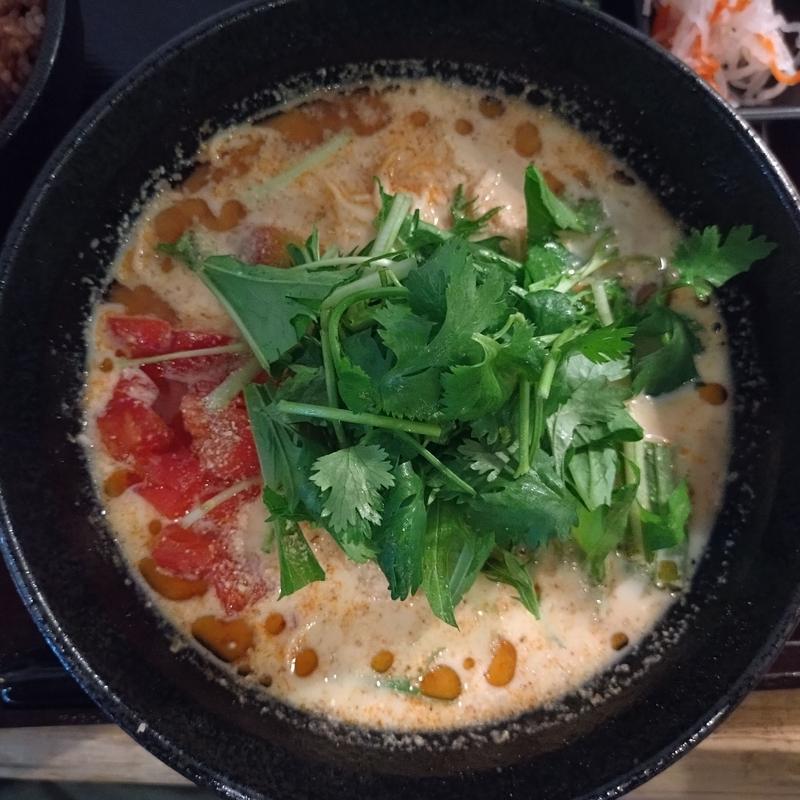 冷製トムヤムそうめん(そうめん屋はやし )